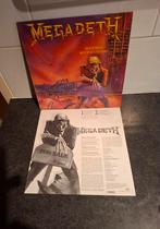 Megadeth, Peace sells...But who's buying? 1986 Origineel, Ophalen of Verzenden