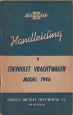 Chevrolet 1946 1947 handleiding vrachtwagen camion LKW, Vrachtwagen, Ophalen of Verzenden, Zo goed als nieuw