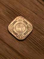 5 Cent 1923 - Wilhelmina - Mooie Staat!, Postzegels en Munten, Ophalen of Verzenden, Koningin Wilhelmina, 5 cent, Losse munt