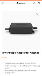 Segway Navimow X3 Antenne Adapter, Tuin en Terras, Robotmaaiers, Ophalen of Verzenden, Nieuw, Segway Navimow, Bestuurbaar via app