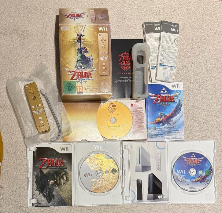 The Legend of Zelda Skyward Sword Limited Edition Pack 2011, Spelcomputers en Games, Games | Nintendo Wii, Zo goed als nieuw, Avontuur en Actie