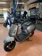 Gebro scooters: Sym fiddle III 3 45KM Mat grijs full option, Ophalen, Maximaal 45 km/u, Zo goed als nieuw, Benzine