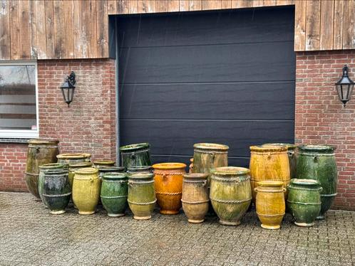 Ruim assortiment bloempotten Tamegroute aardewerk  uniek, Tuin en Terras, Bloempotten, Nieuw, Aardewerk, Binnen, Balkon, Tuin