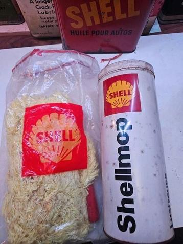 Shell olieblik Shellmop garageblik vintage  beschikbaar voor biedingen