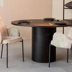 Showroom uitverkoop ronde eettafel Olivia label 51 130x130, Huis en Inrichting, Tafels | Eettafels, Nieuw, Ophalen of Verzenden