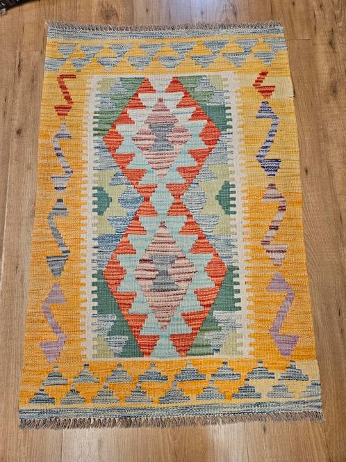 Prachtige handgeweven oosterse wollen kelim 116x77, Huis en Inrichting, Stoffering | Tapijten en Kleden, Nieuw, 50 tot 100 cm