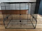 Hamsterkooi met glazen bak, Dieren en Toebehoren, Ophalen of Verzenden, Zo goed als nieuw, Metaal