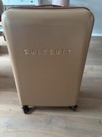 Nieuw groot koffer Suitsuit fab seventies, 76 cuban sand, Wieltjes, Hard kunststof, 45 tot 55 cm, Nieuw