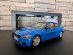 Paragon Models 1:18 BMW M4 Blauw, Ophalen of Verzenden, Zo goed als nieuw, Auto, Overige merken