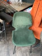 Stoel groen stof, Ophalen, Gebruikt, Overige kleuren, Stof