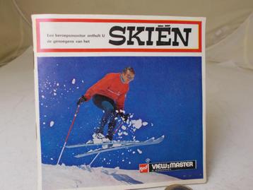 Viewmaster 1970 SKIEN 3 X SCHIJFJES + NL BOEKJE! beschikbaar voor biedingen