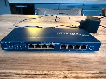 Netgear fast ethernet switch fs108 beschikbaar voor biedingen