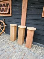 Barkruk of houten pilaar dougals hout, Ophalen of Verzenden, Zo goed als nieuw