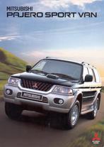 Folder Mitsubishi Pajero Sport Van, 1999, Ophalen of Verzenden, Nieuw, Mitsubishi