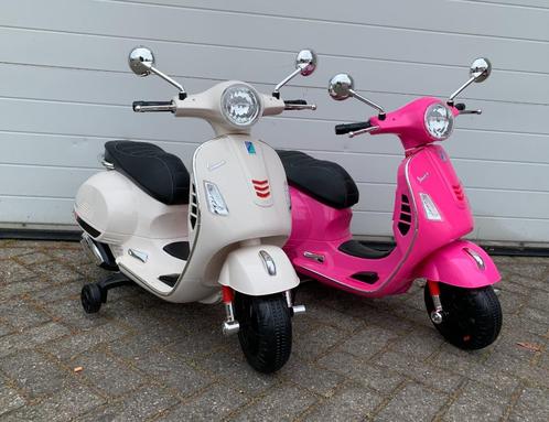 Kinder Scooter Vespa + windscherm en beautycase, 12V!, Kinderen en Baby's, Speelgoed | Speelgoedvoertuigen, Nieuw, Ophalen of Verzenden