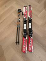 Techno Kinder Ski's 110cm + Stokken 85cm, Gebruikt, 100 tot 140 cm, Carve, Skiën