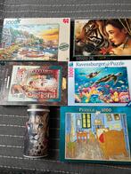 6 puzzels van 1000 stukjes of meer, Ophalen of Verzenden, Zo goed als nieuw, Legpuzzel