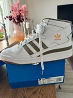 Adidas Forum Mid Cloud White Orbit Green - 42,5, Nieuw, Wit, Adidas, Ophalen