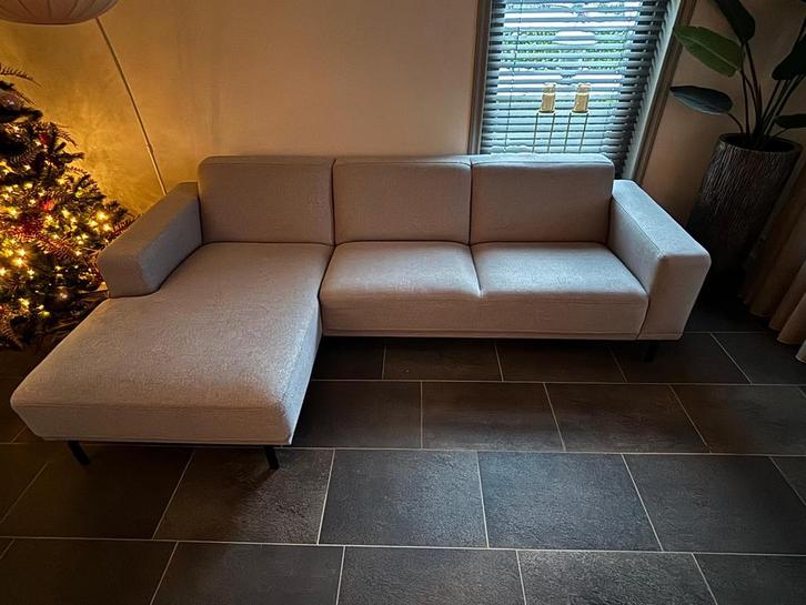 Montel hoekbank/loungebank model Star grey 65 Bonell vering, Huis en Inrichting, Banken | Complete zithoeken, Zo goed als nieuw