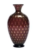 Archimede Seguso Murano - vaas met goudpoeder, Ophalen of Verzenden