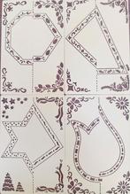 Embossingmallen, Hobby en Vrije tijd, Ophalen of Verzenden, Zo goed als nieuw, Overige thema's