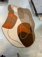 polyester vloerkleed bruin/oranje 160x230, Interieur05, Bruin, 150 tot 200 cm, 200 cm of meer