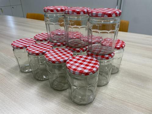 40x Bonne Maman Potjes jam potjes jampotjes 750 ML VERZENDEN, Huis en Inrichting, Keuken | Potten en Pannen, Pot, Bus of Blik