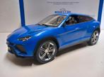 Lamborghini Urus  suv kobalt blauw Mcg new 1:18 KRD, Hobby en Vrije tijd, Modelauto's | 1:18, Ophalen of Verzenden, Zo goed als nieuw