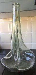 Heel aparte fles vaas, Overige kleuren, Nieuw, Ophalen of Verzenden, Glas