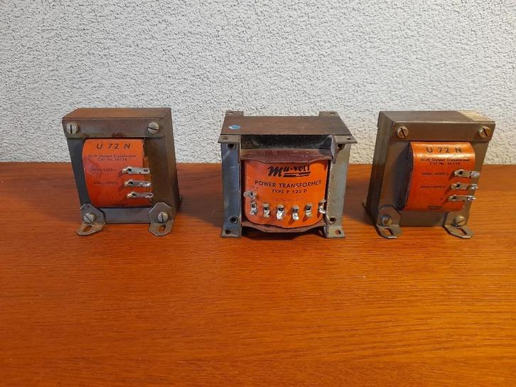 Trafoset voor SE buizenversterker, Audio, Tv en Foto, Buizenversterkers, Versterker, Ophalen of Verzenden