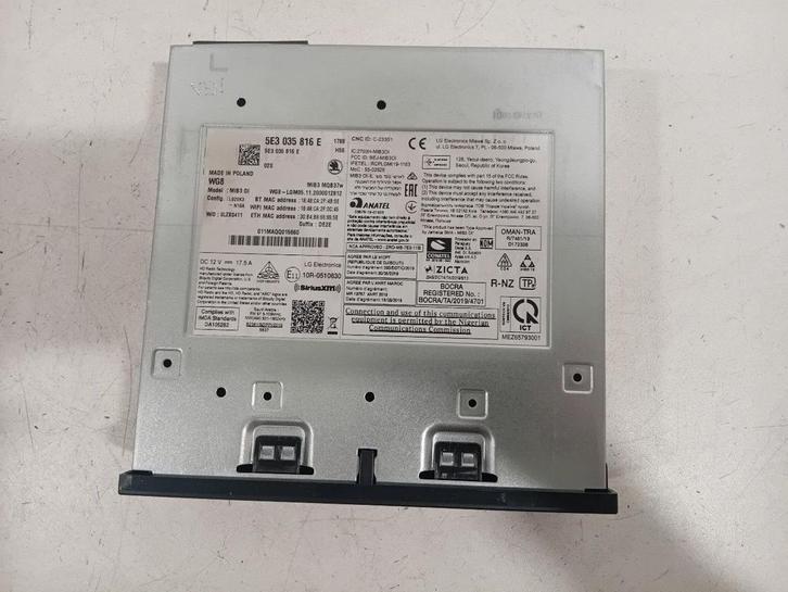 Computer navigatie Skoda Octavia, Auto-onderdelen, Elektronica en Kabels, Skoda, Gebruikt, Herkomst onderdeel bekend, 12 maanden garantie