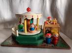 Vintage Fisher Price Draaimolen Merry-go-round jaren '60, Ophalen of Verzenden, Gebruikt, Speelset
