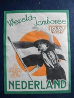 Postzegels scouting sluitzegel wereld Jamboree 1937., Ophalen of Verzenden, Zo goed als nieuw, Overige typen