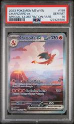 PSA 10 Charizard EX 199 Set 151, Ophalen of Verzenden, Zo goed als nieuw