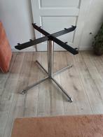 Jaren '60/70 stevig tafel onderstel, verchroomd, Huis en Inrichting, Tafelonderdelen, Ophalen, 50 tot 100 cm, Vintage, 50 tot 100 cm