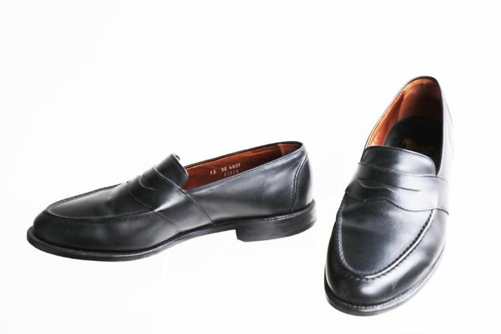 Bijna nieuw! Allen Edmonds Randolph USmaat 12 br = 47 breed, Kleding | Heren, Schoenen, Zo goed als nieuw, Loafers, Zwart, Ophalen of Verzenden