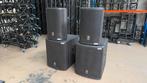 JBL PRX Speakerset + hoezen, Ophalen, Zo goed als nieuw, 120 watt of meer, Subwoofer