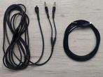 2 audiokabels voor SteelSeries Arctis 3/5/7, Ophalen of Verzenden, Zo goed als nieuw, Minder dan 2 meter, Overige kabels