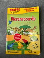 Knappe koppen dierenrecords, Gelezen, Ophalen of Verzenden