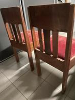 2 Oude eikenhouten stoelen Amsterdamse school, Antiek en Kunst, Ophalen