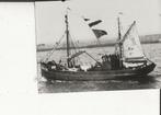 Scheveningen Sch 132 vaart uit ter visvangst Foto, Verzamelen, Ophalen of Verzenden, Ongelopen, Zuid-Holland