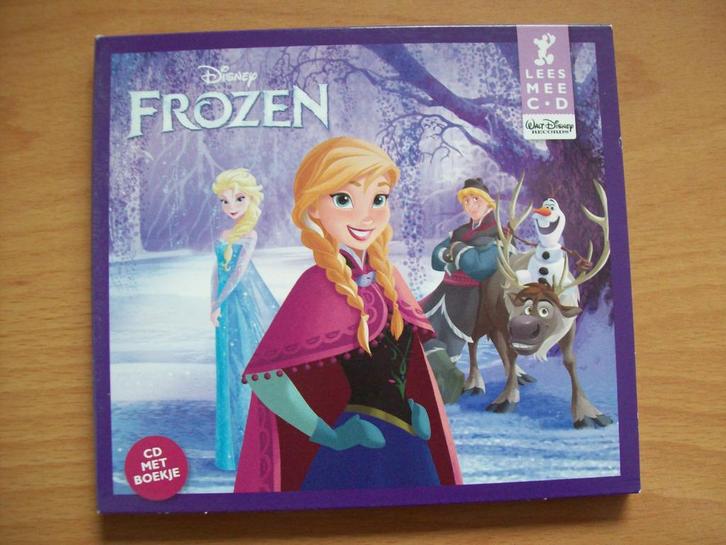 Frozen (Disney Lees Mee CD) CD met boekje, Cd's en Dvd's, Cd's | Kinderen en Jeugd, Zo goed als nieuw, Verhaal of Sprookje, Ophalen of Verzenden