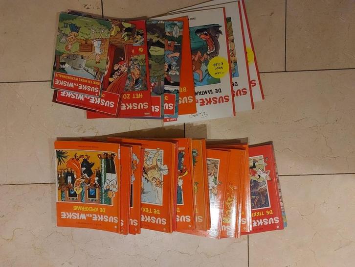 34 Suske en Wiske albums, Boeken, Stripboeken, Zo goed als nieuw, Meerdere stripboeken, Ophalen of Verzenden