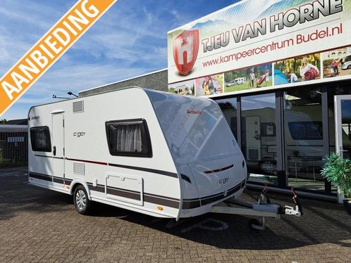 Dethleffs C'Go 475 FR NERGENS GOEDKOPER!, Caravans en Kamperen, Caravans, Bedrijf, tot en met 4, Rondzit, Dethleffs, Frans bed