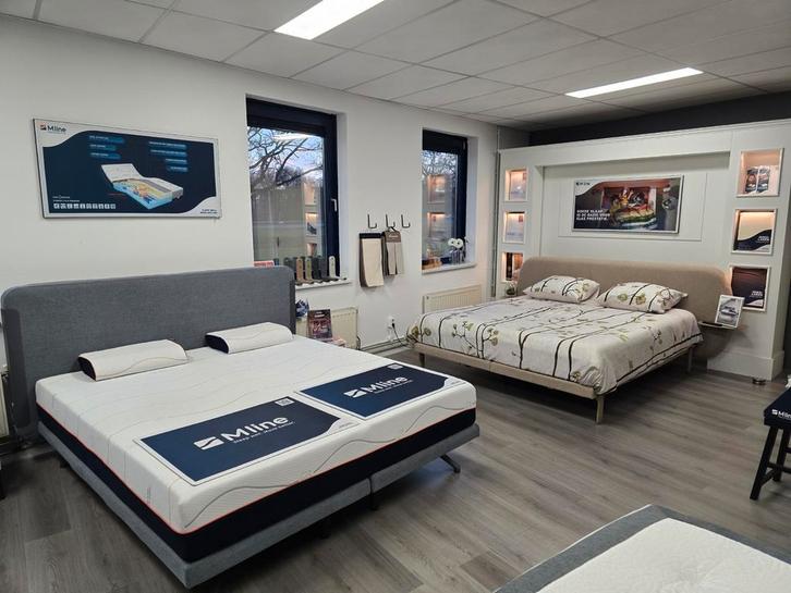 M LINE BOXSPRINGS, M LINE MATRASSEN NERGENS GOEDKOPER, Huis en Inrichting, Slaapkamer | Bedden, Nieuw, Tweepersoons, Overige maten