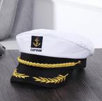 Kapiteins Pet Captain Kapitein Schip Boot Hoed Scheepvaart, Verzenden, Nieuw, One size fits all, Pet