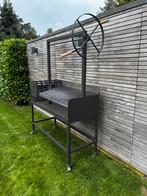 Authentieke Argentijnse Grill – Handgemaakt in 4mm staal, Tuin en Terras, Houtskoolbarbecues, Ophalen of Verzenden, Nieuw