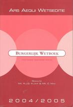 Burgerlijk Wetboek 2004/2005 / wetseditie Ars Aequi Libri., Boeken, Ophalen of Verzenden, Alpha, Zo goed als nieuw, WO