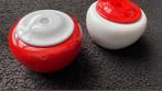 Rood-Witte Bonbonschaaltjes, Porselein of Keramiek, Schaal, Rond, Ophalen of Verzenden