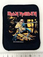 Iron Maiden mooie zeldzame 1983 piece of mind patch 41, Verzenden, Nieuw, Kleding